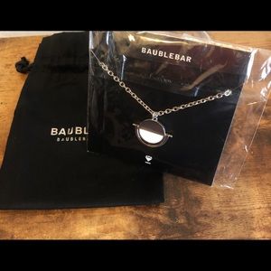 Baublebar Silver Pendant & Chain